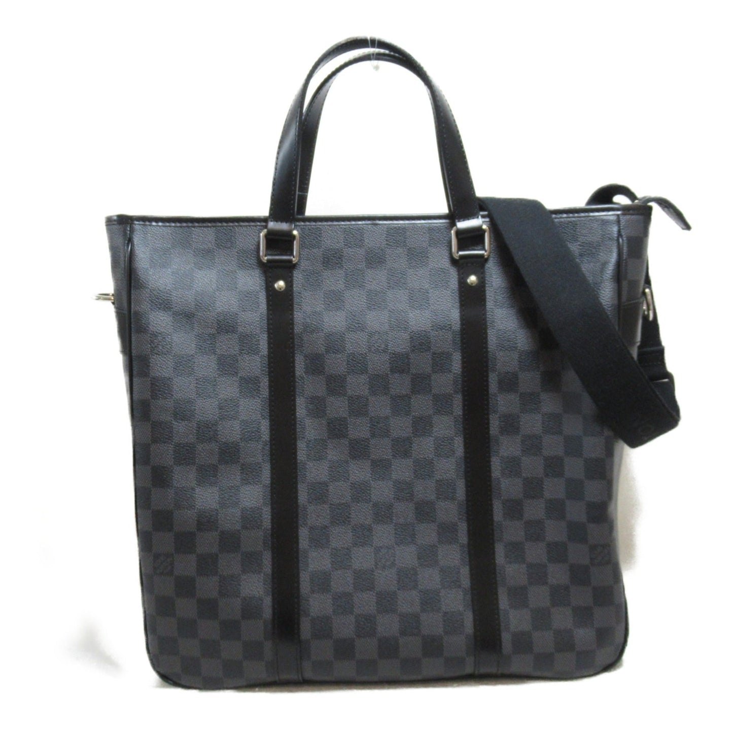 LOUIS VUITTON Tadao PM business bag Tote Bag Gray Damier graphite PVC coated canvas N41259