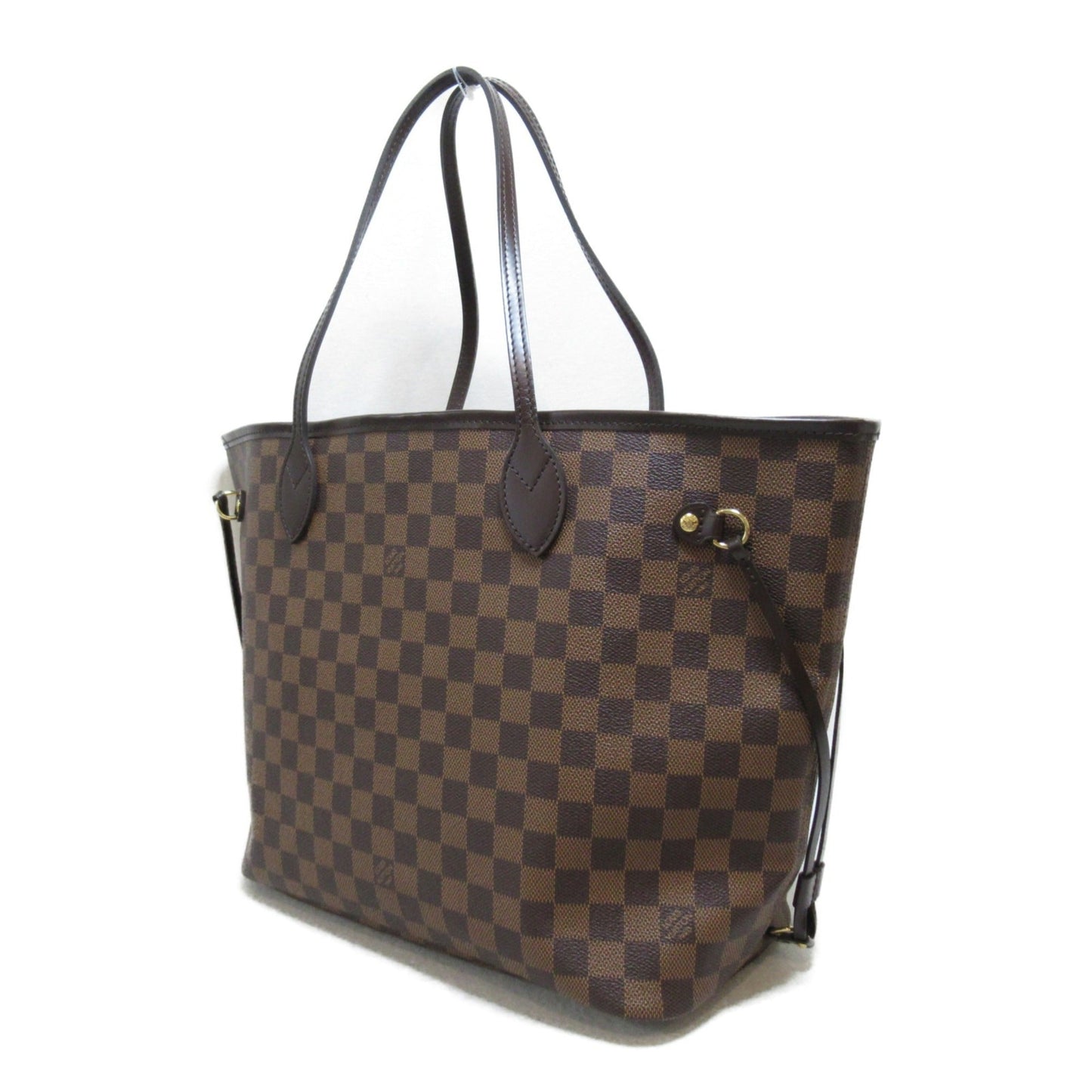 LOUIS VUITTON Neverfull MM Tote Bag Brown Damier PVC coated canvas N41603