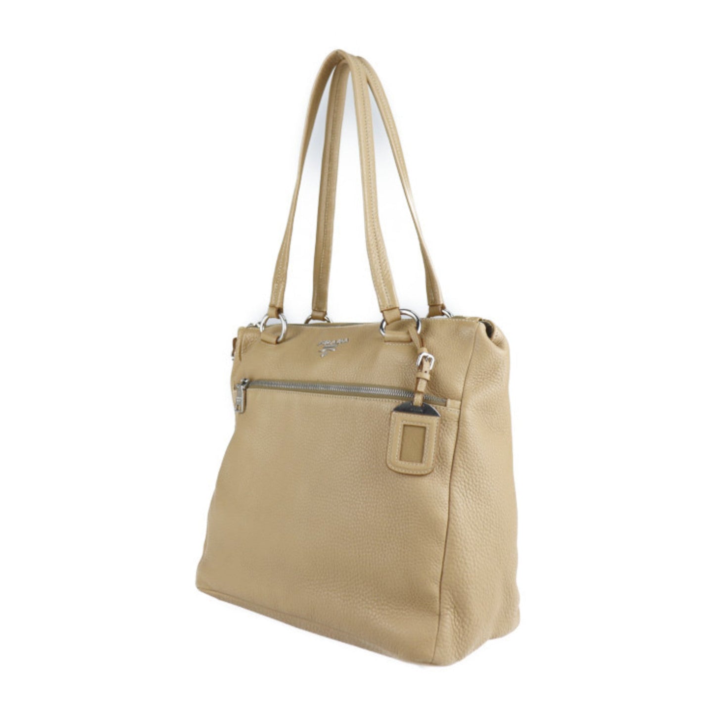 Prada tote bag BR4395 leather beige