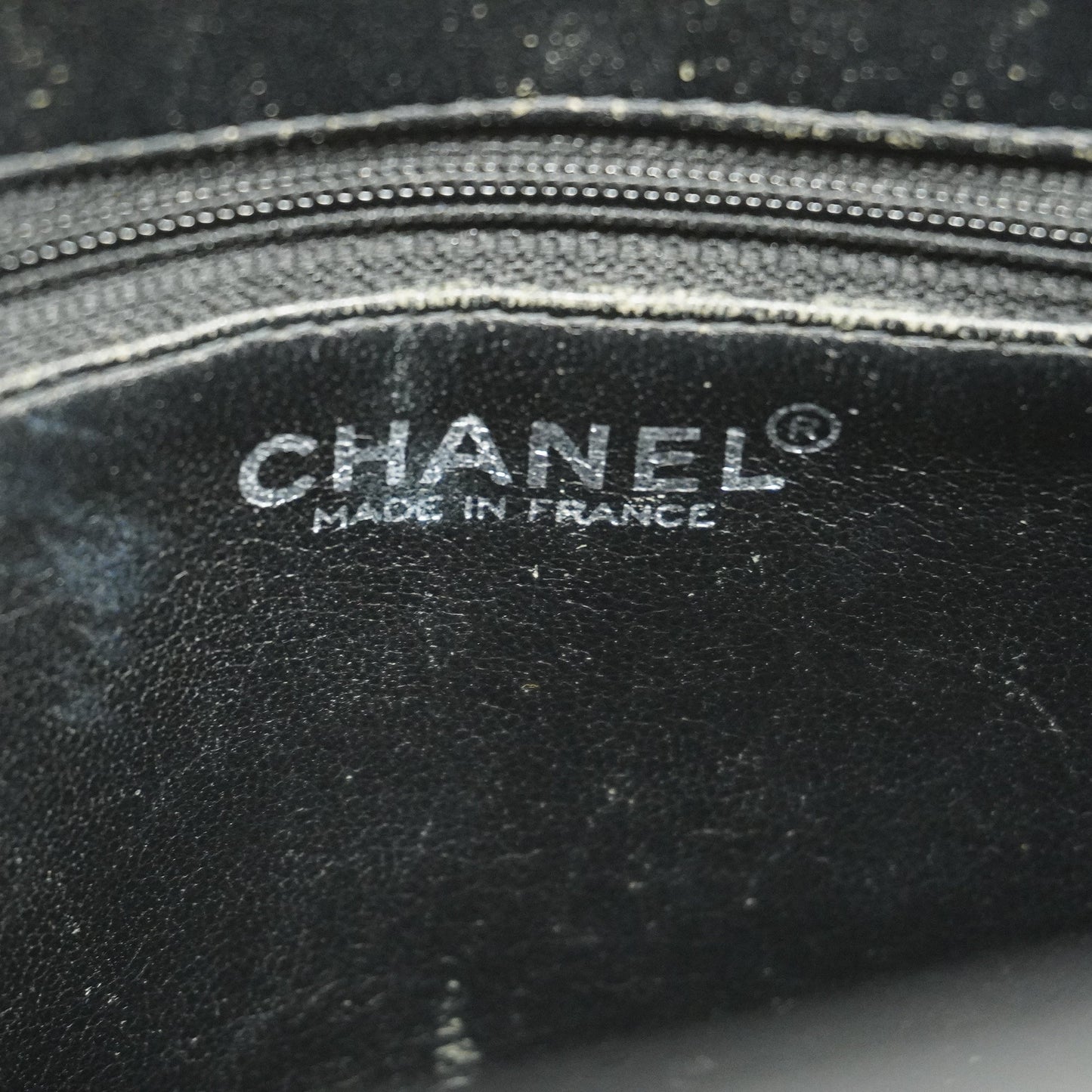 CHANEL  Reprint Tote Women's Caviar Leather Tote Bag Black