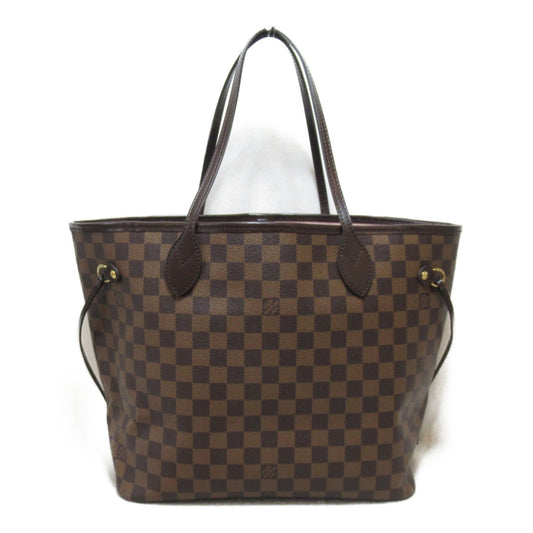 LOUIS VUITTON Neverfull MM Tote Bag Brown Rose Valerie Damier PVC coated canvas N41603