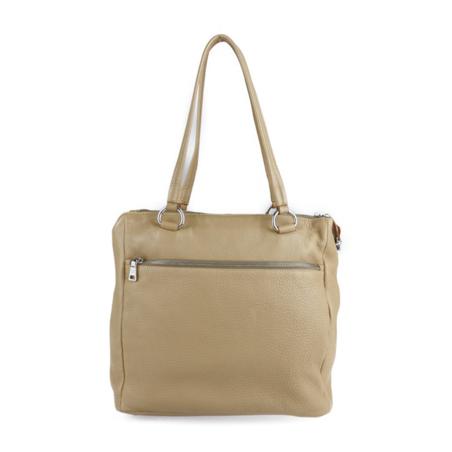 Prada tote bag BR4395 leather beige