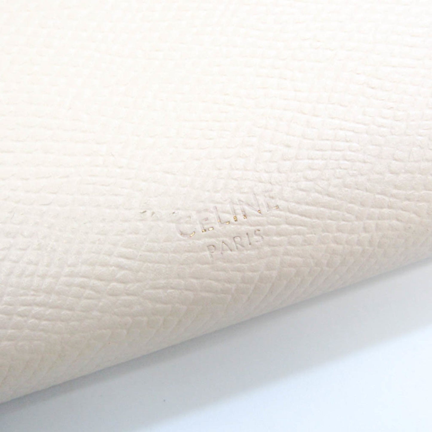 Celine Large Flap Wallet 10B563BEL Women's Calfskin Long Wallet [bi-fold] Beige