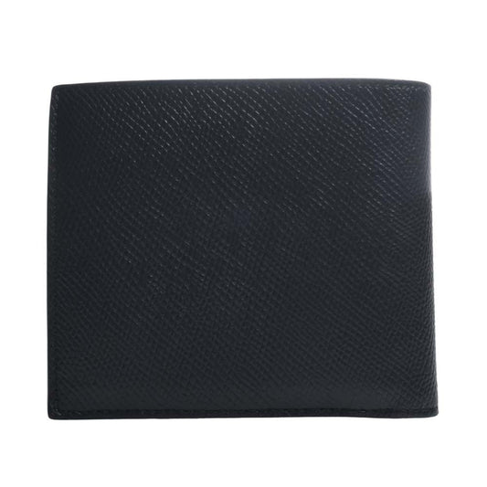 Celine Leather Bifold Wallet Black Men's