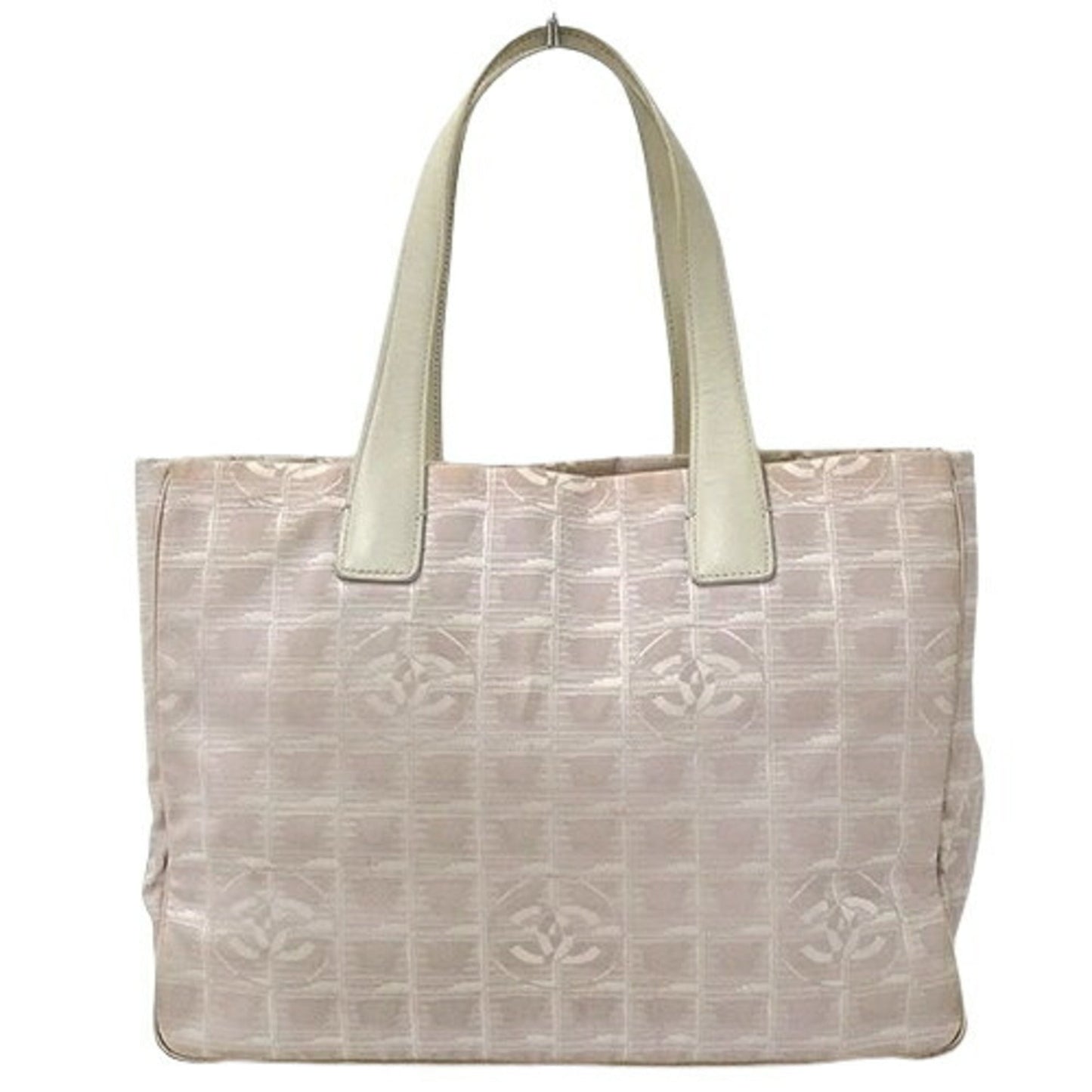 CHANEL Bag New Tote MM Women's Shoulder Nylon Pink