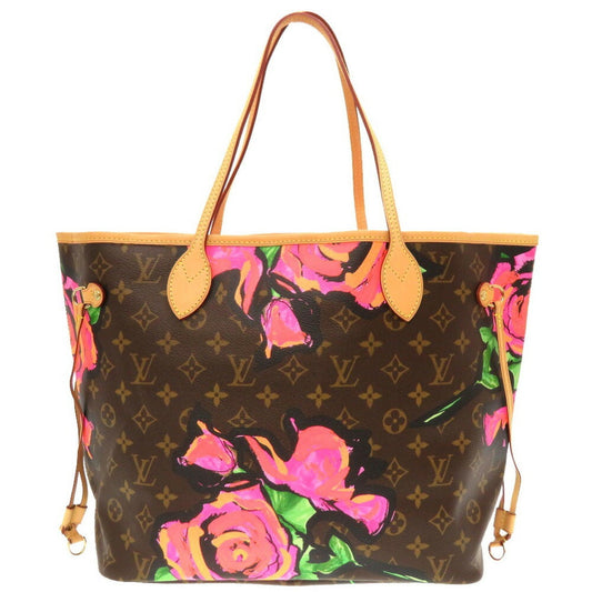 LOUIS VUITTON Monogram Rose Neverfull MM M48613 Tote Bag