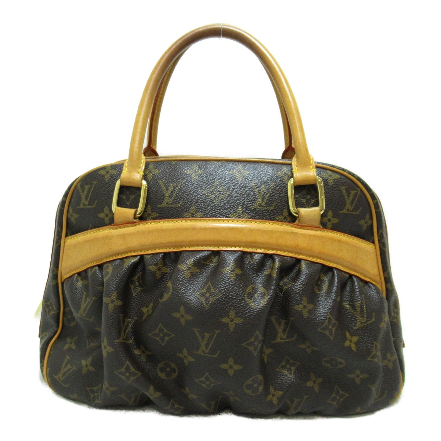 LOUIS VUITTON Mitzi Tote Bag Brown Monogram PVC coated canvas M40058