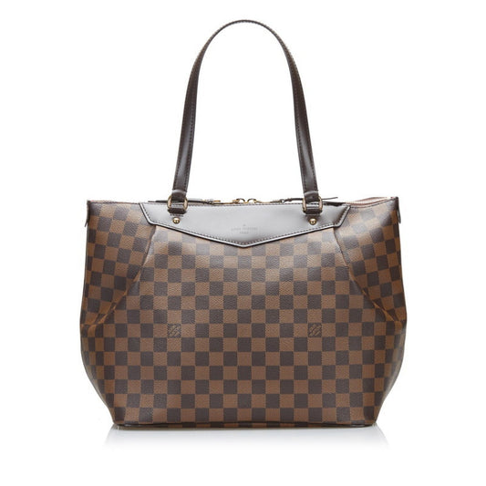 Louis Vuitton Damier Westminster GM Tote Bag Shoulder N41103 Brown PVC Leather Women's LOUIS VUITTON