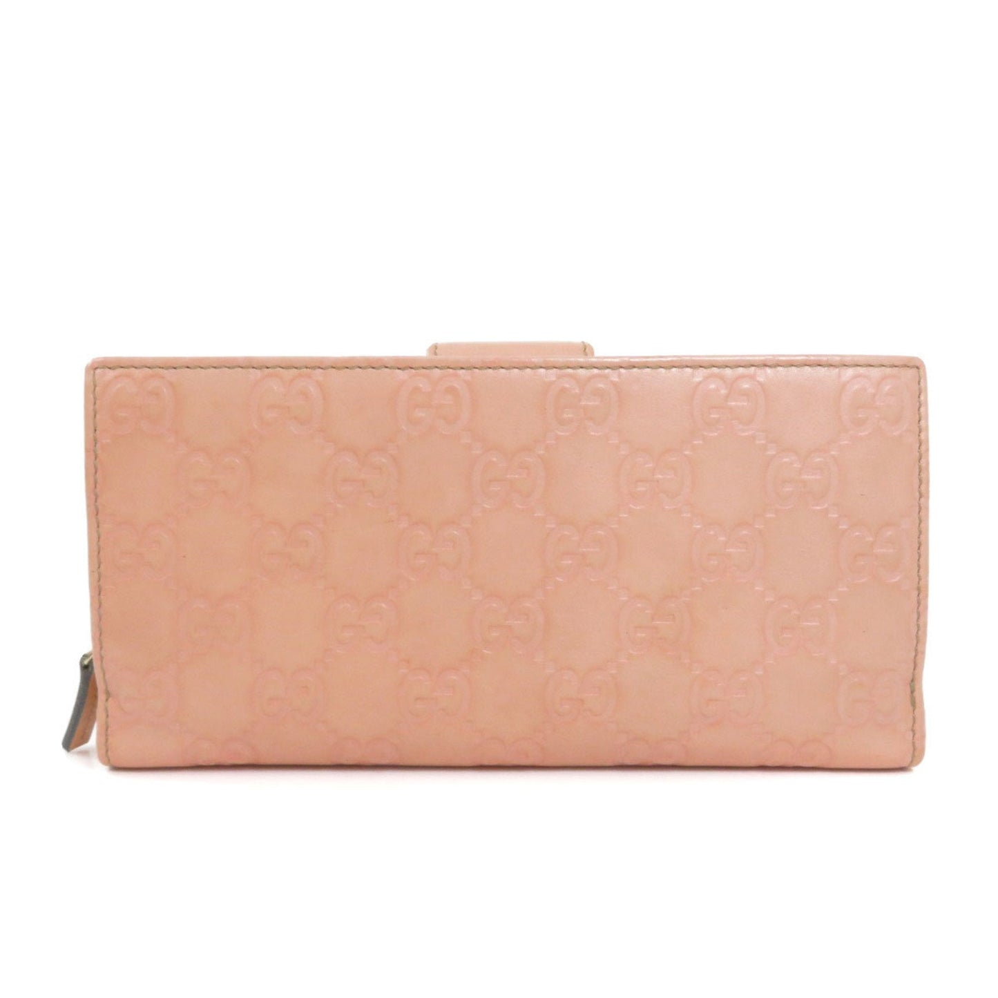 Gucci 154246 GG Shima long wallet leather ladies