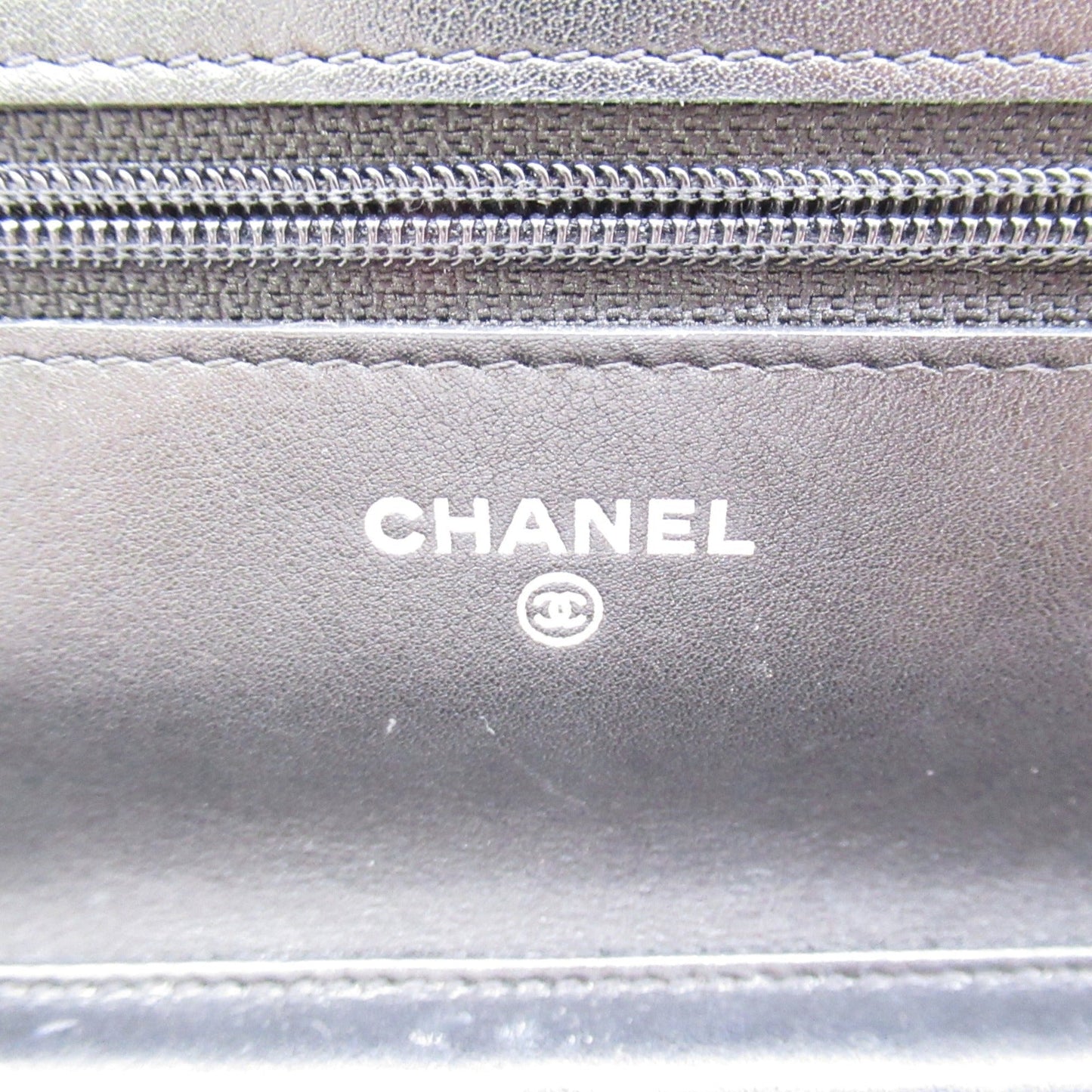 CHANEL Chain wallet Shoulder Bag Black Caviar Skin [Grained Calf]