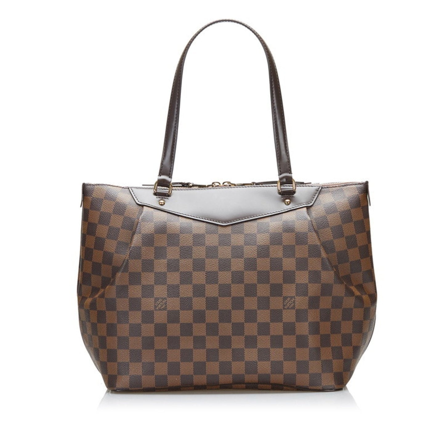 Louis Vuitton Damier Westminster GM Tote Bag Shoulder N41103 Brown PVC Leather Women's LOUIS VUITTON