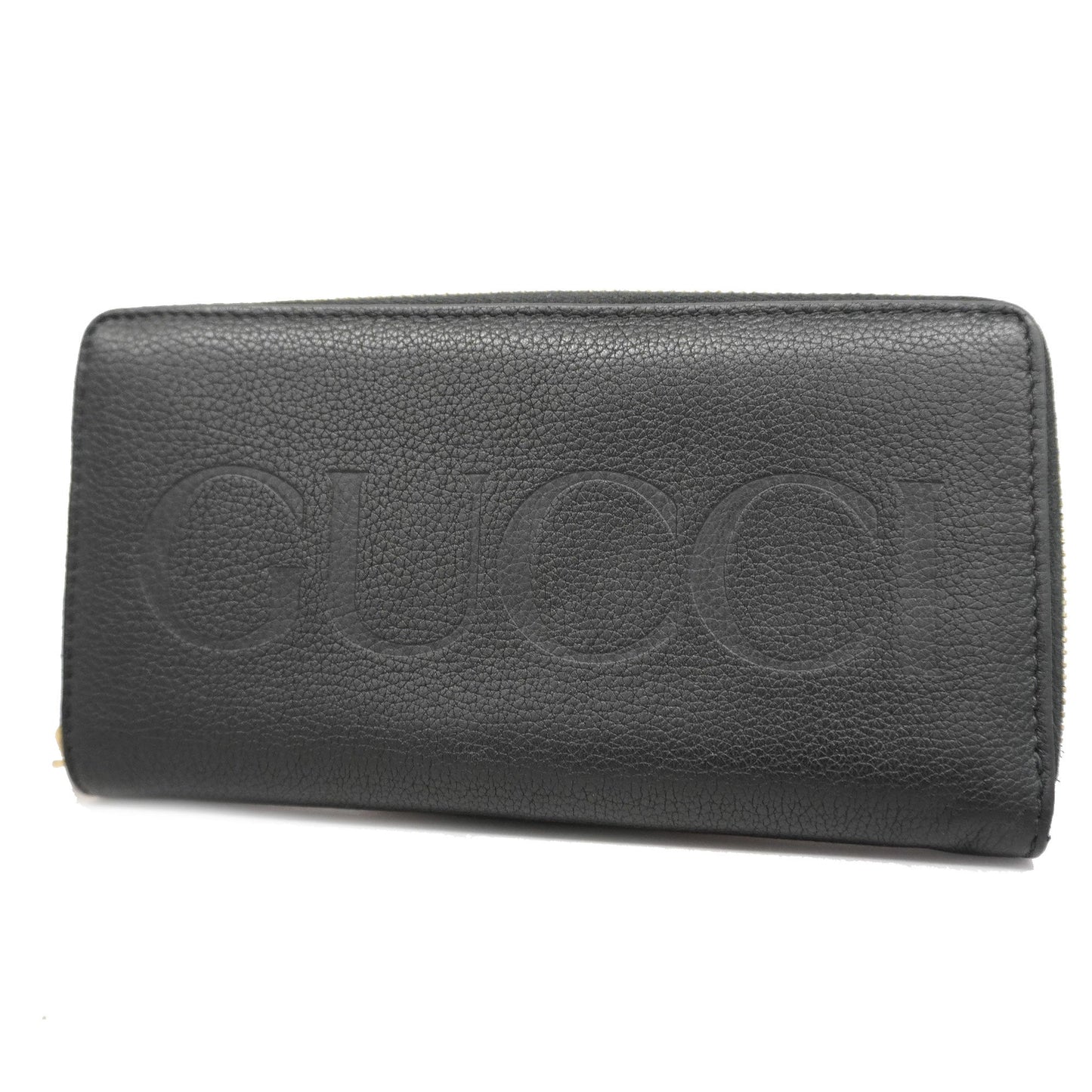 GUCCI  Long Wallet 658691 Men's Leather Long Wallet [bi-fold] Black