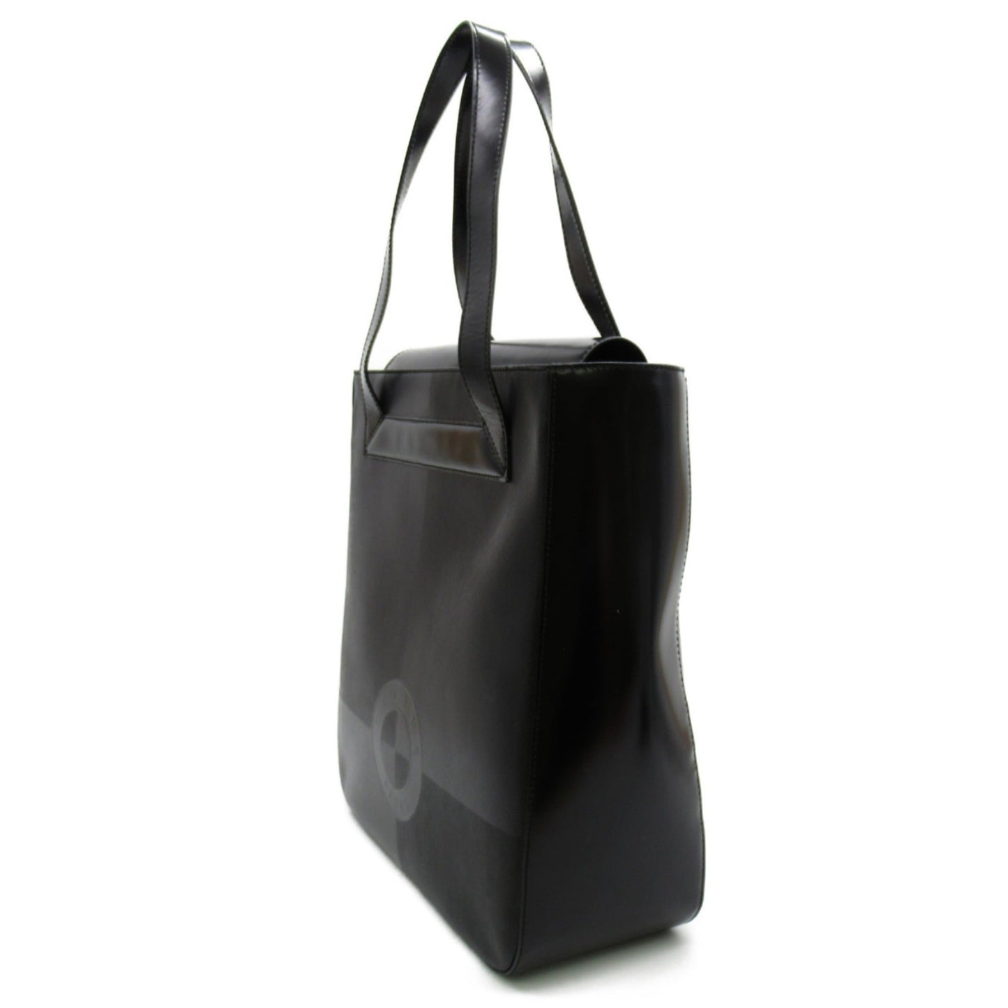 Celine Tote Bag Black Patent leather