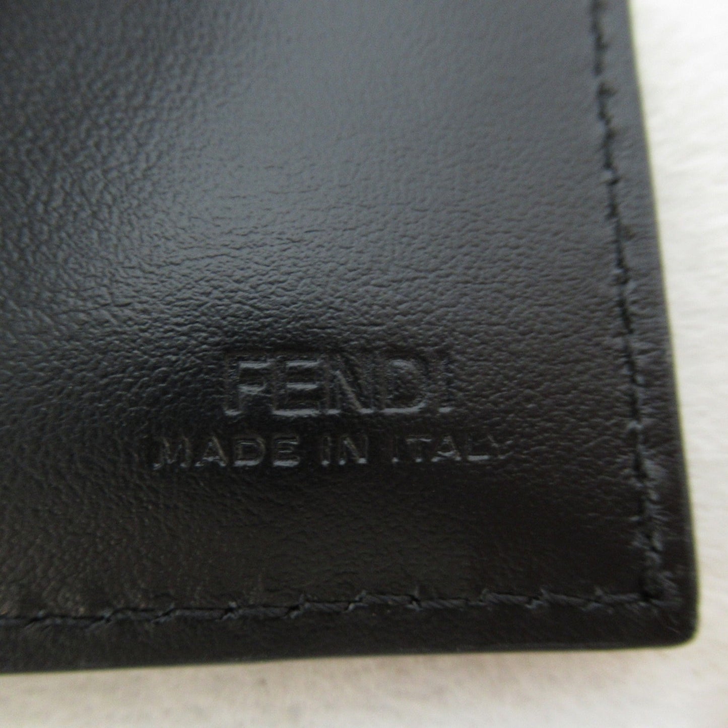 FENDI wallet Black leather 8M0387A18BF0KUR