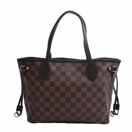 LOUIS VUITTON Damier Neverfull PM Tote Bag N51109 Brown Women's