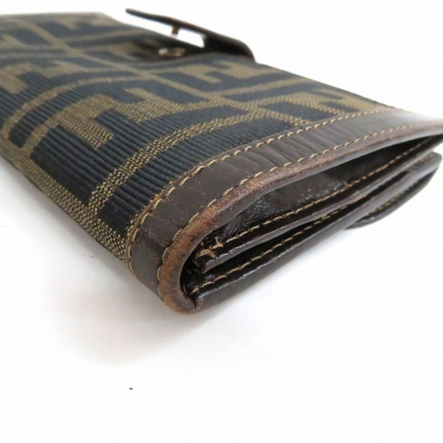 Fendi Zucca long wallet 2 fold unisex