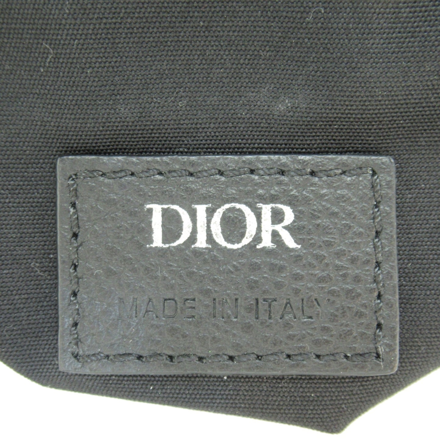 Dior saddle bag body bag Navy canvas