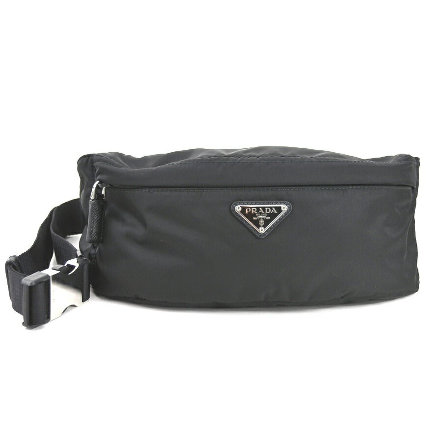 PRADA waist bag body nylon black unisex 2VL034 99532f