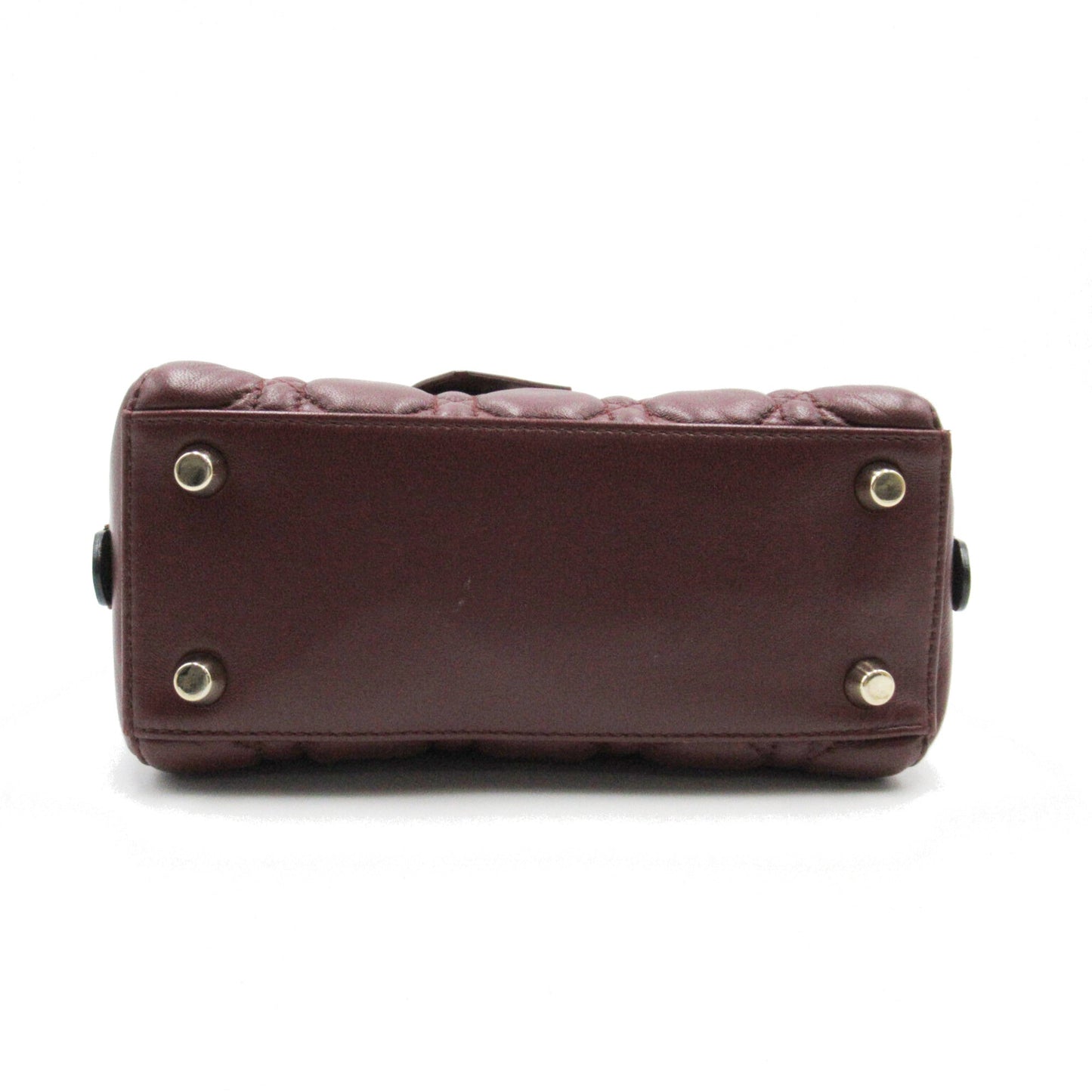 Dior Lily Classic Cannage Shoulder Bag Bordeaux system Lambskin [sheep leather] 01-BO-0176