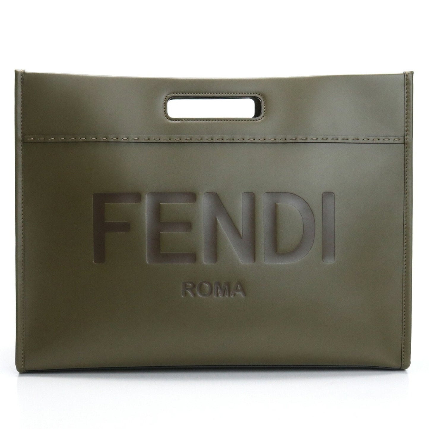 FENDI 7V80 tote bag khaki men's