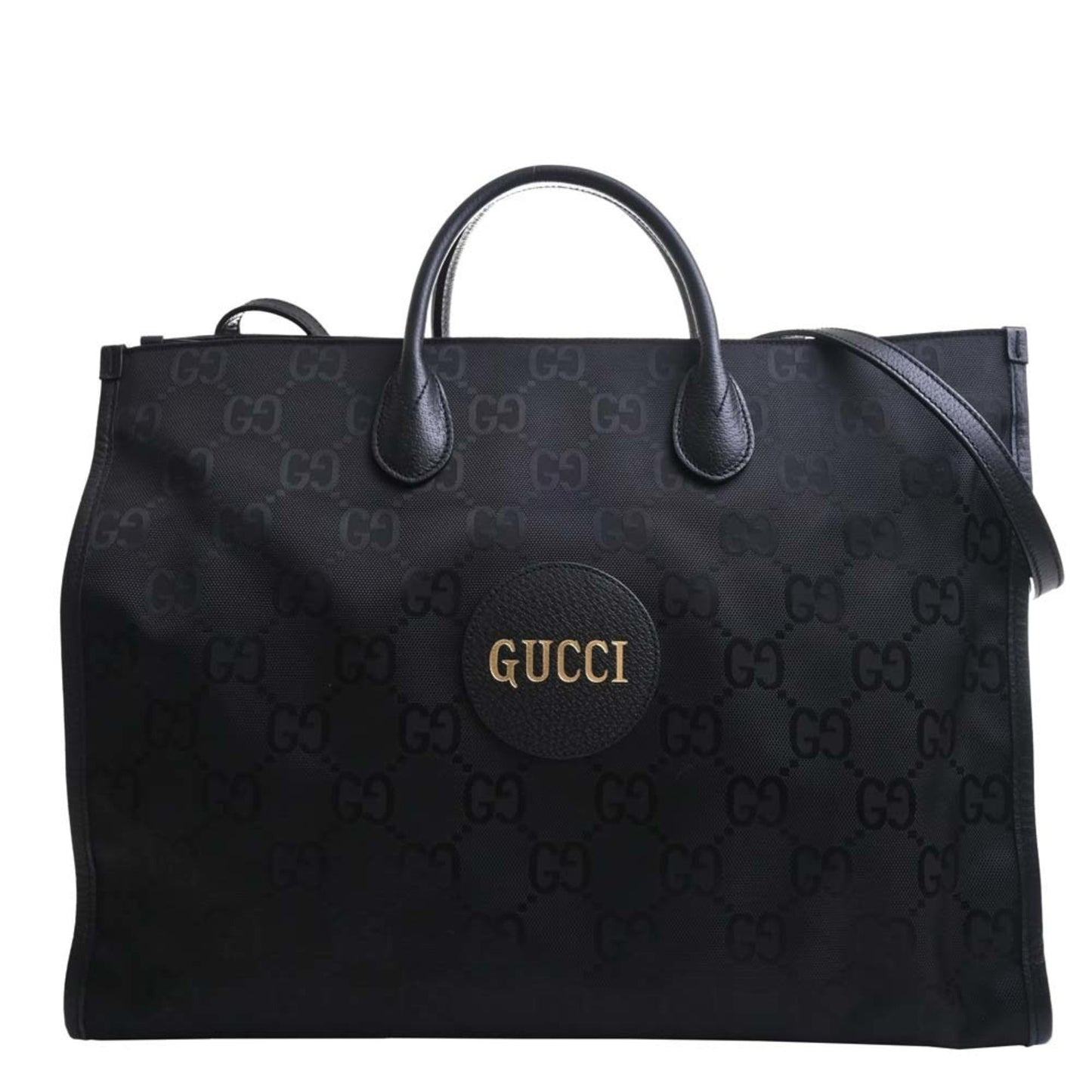 GUCCI Off The Grid GG Nylon Tote Bag 630353 Black Women's