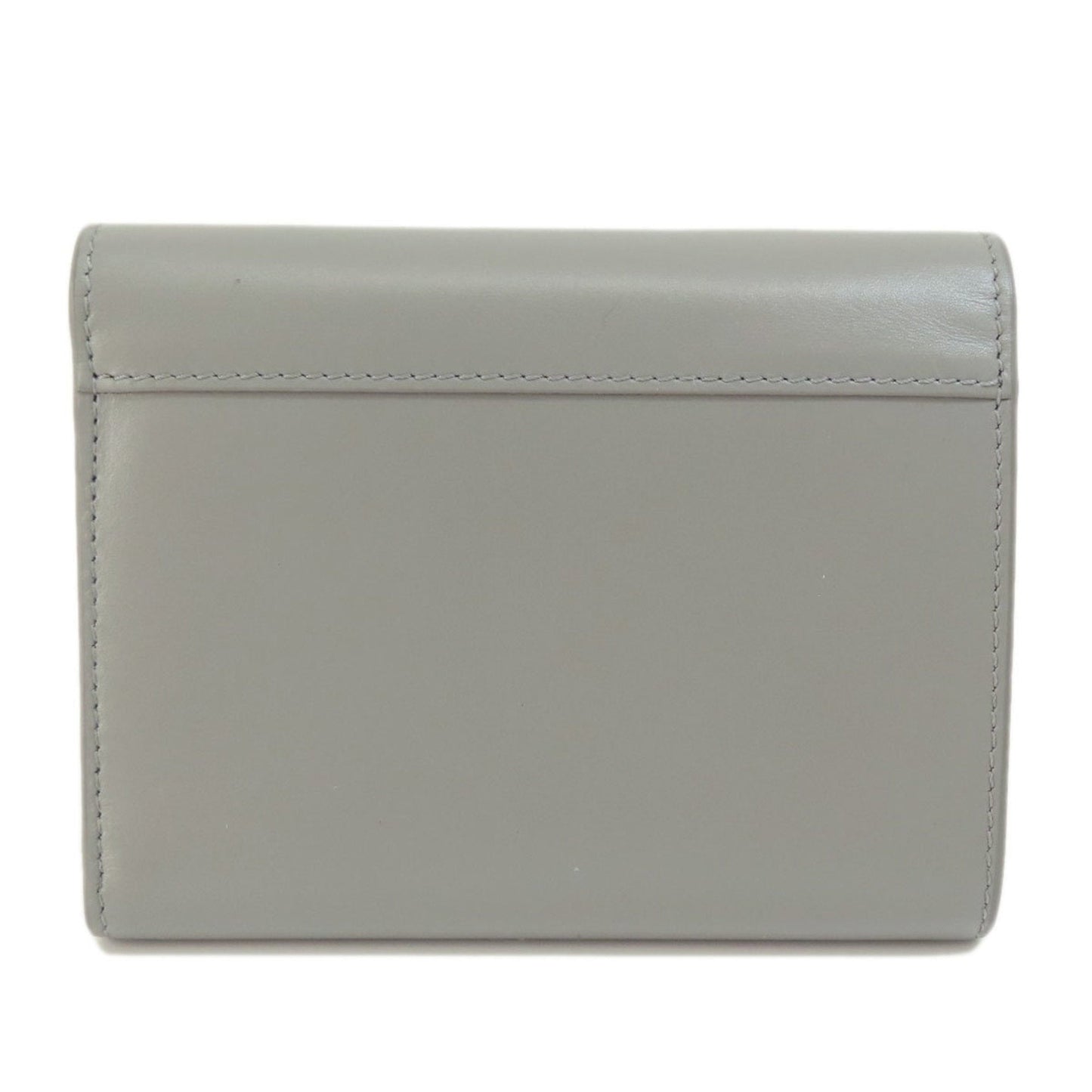 Celine C Hardware Bifold Wallet Leather Women's