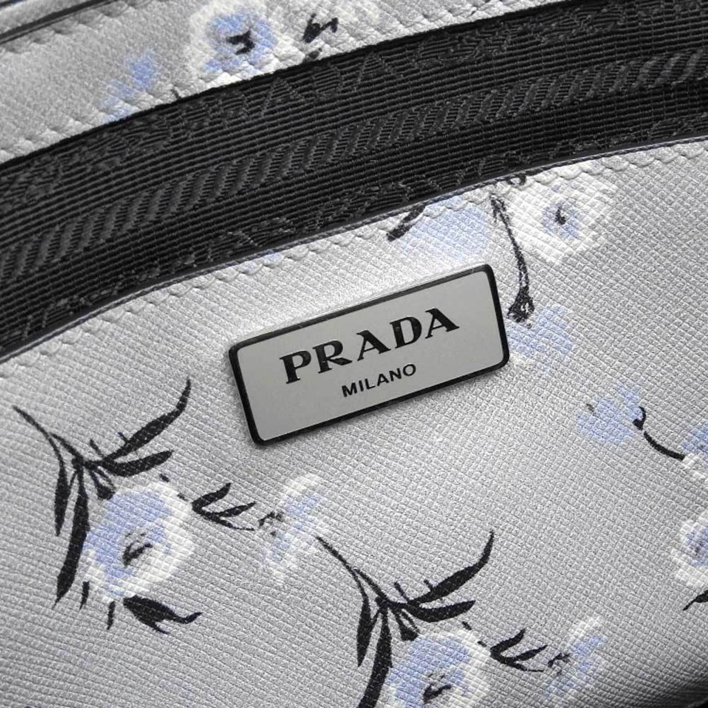 Prada Women's Handbag Gray