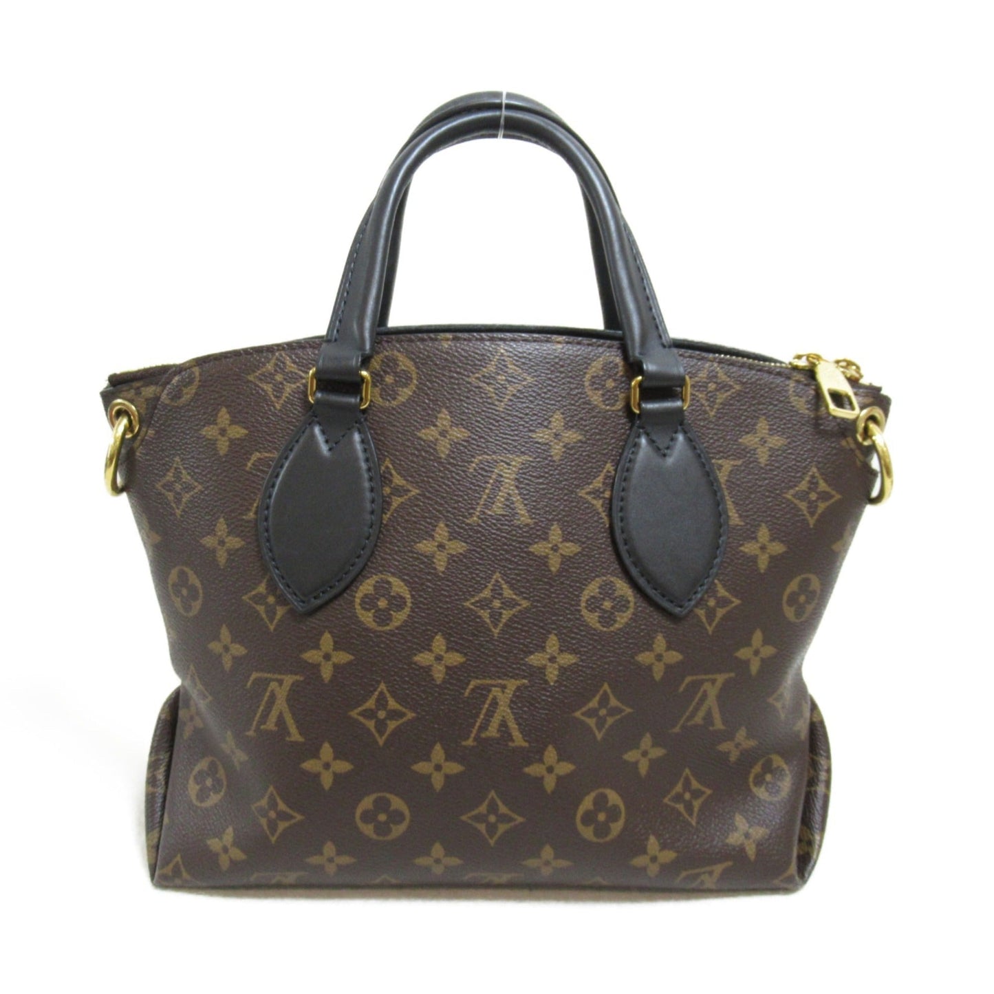 LOUIS VUITTON Flower Zipped Tote PM2wayShoulder Bag Brown Monogram PVC coated canvas M44351