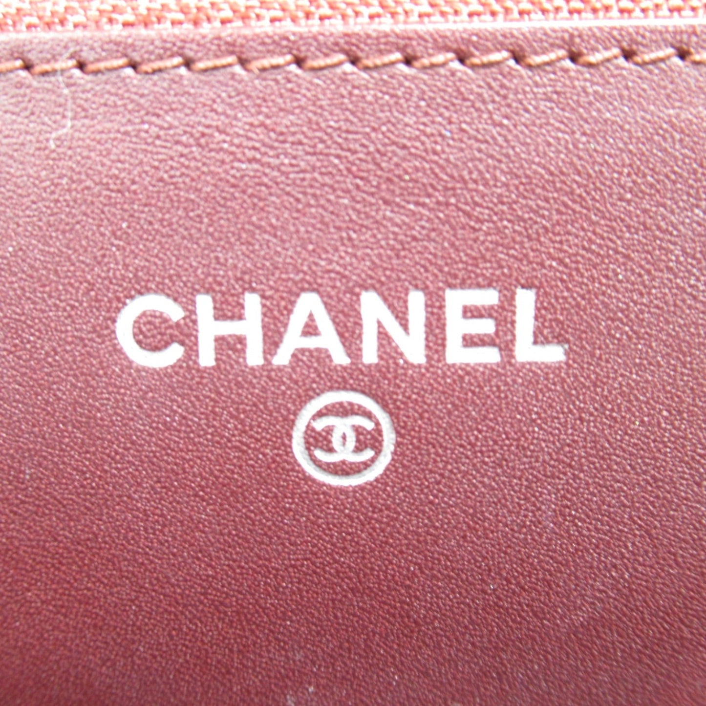 CHANEL Chain wallet Shoulder Bag Bordeaux system Caviar Skin [Grained Calf]