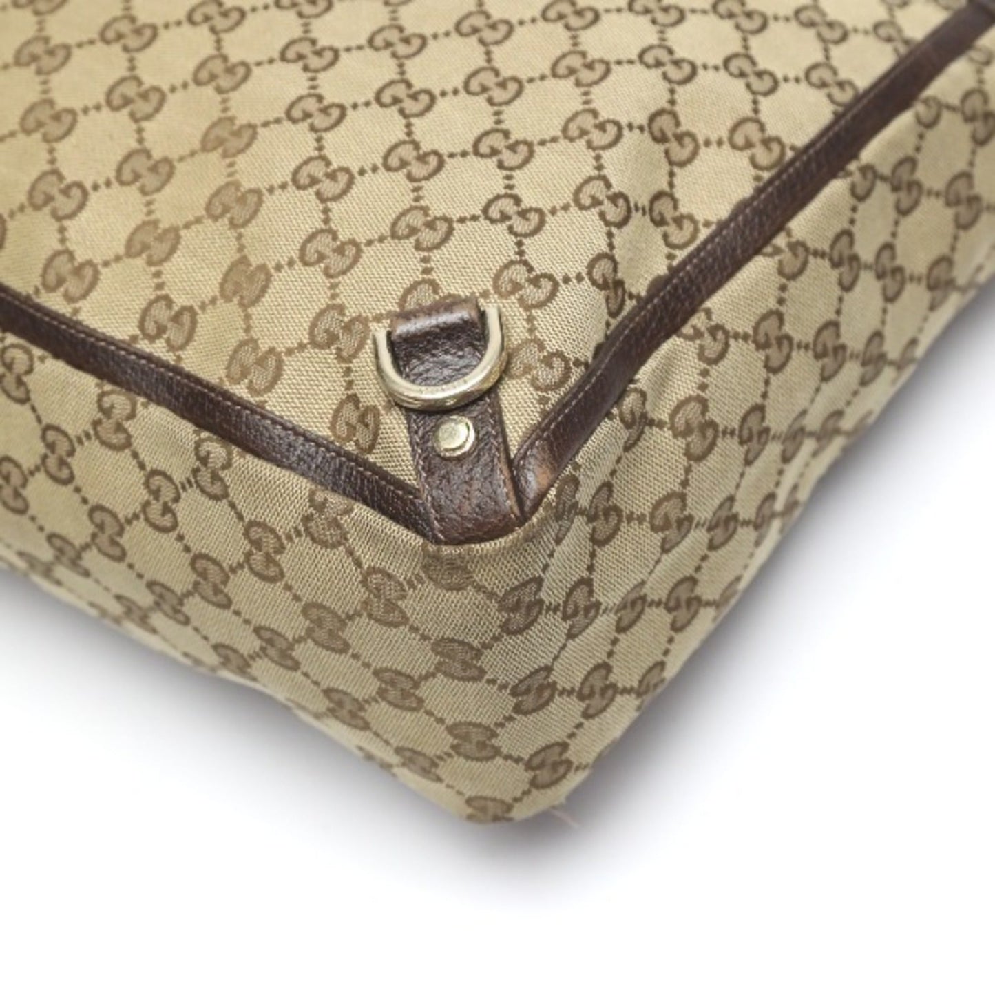 GUCCI handbag GG pattern  brown tote bag