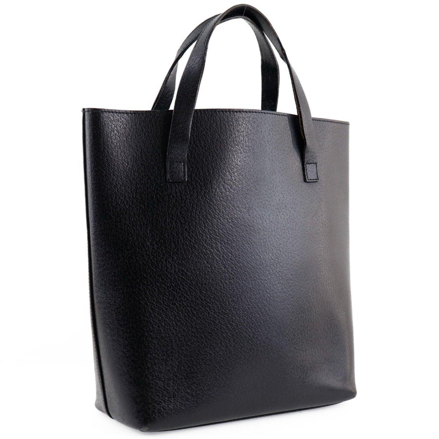 Gucci Old Leather Black Ladies Tote Bag