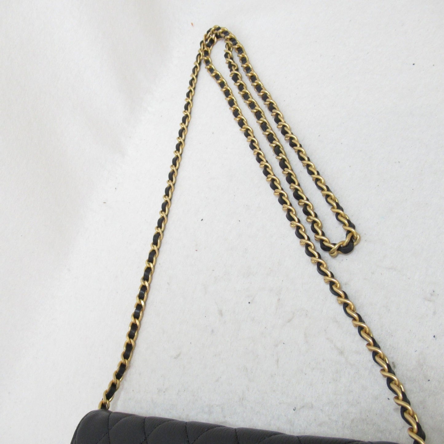 CHANEL Chain wallet Shoulder Bag Black Calfskin [cowhide]