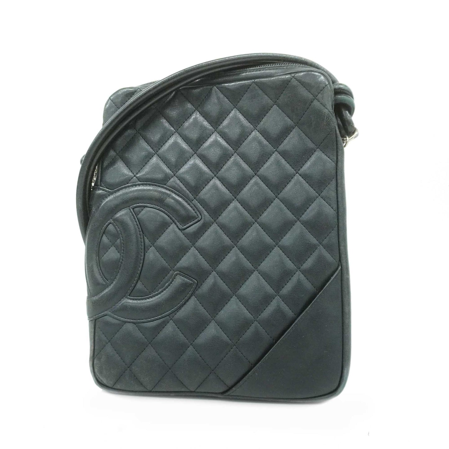 CHANEL  Ligne Cambon Tote Bag Lambskin Women's Leather Shoulder Bag