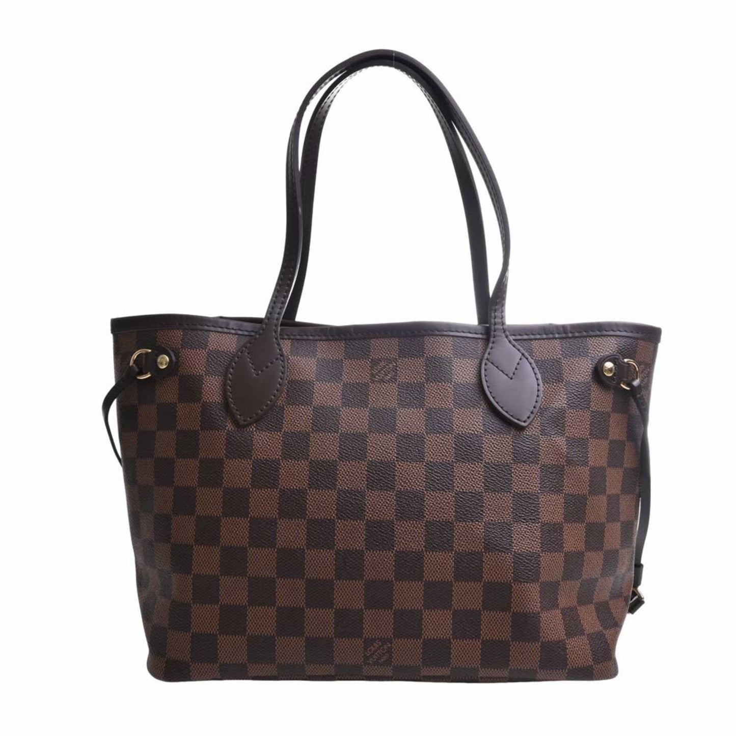 LOUIS VUITTON Damier Neverfull PM Tote Bag N51109 Brown Women's