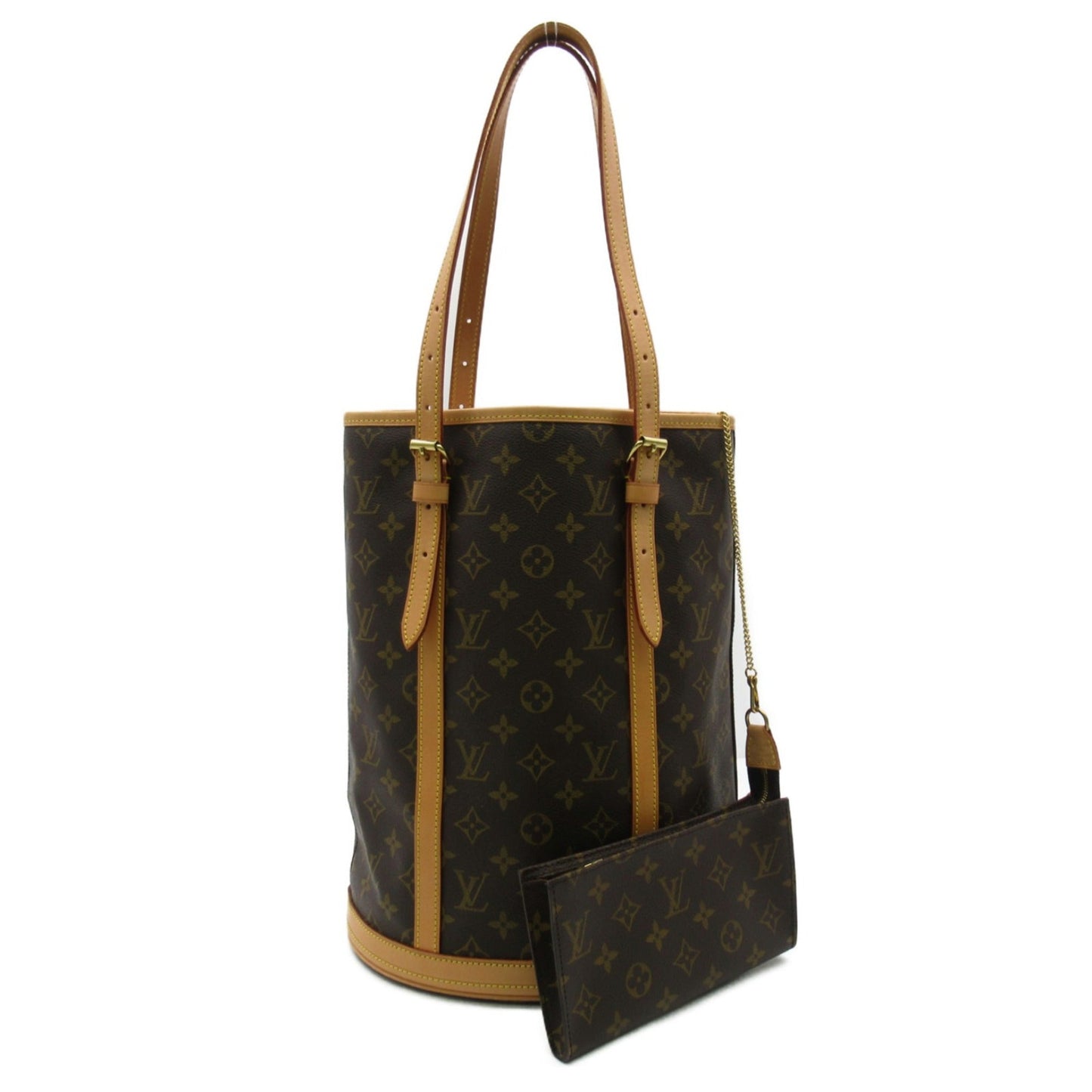 LOUIS VUITTON Bucket GM Tote Bag Brown Monogram PVC coated canvas M42236