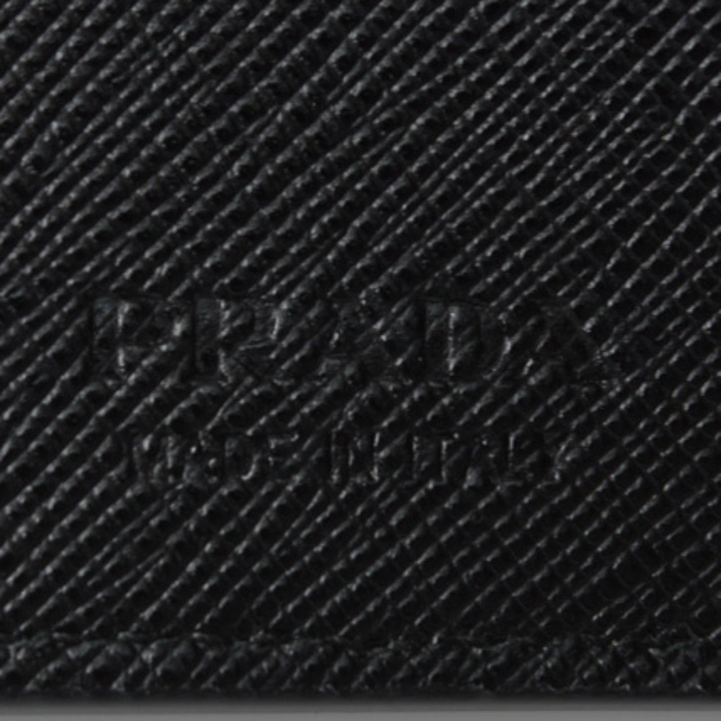 PRADA wallet for men 2MO912 SAFFIANO Saffiano black