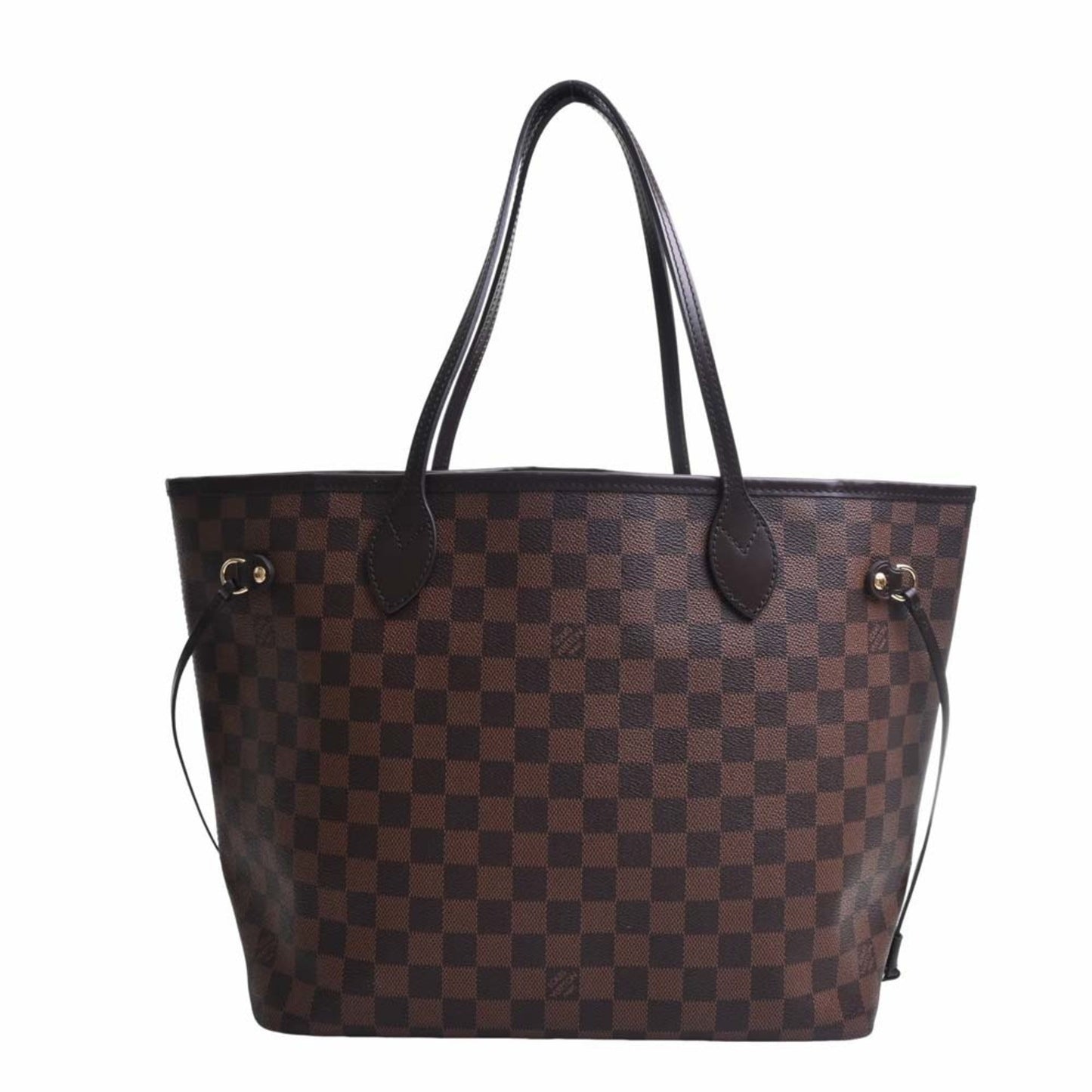 LOUIS VUITTON Damier Neverfull MM Tote Bag N41358 Brown Women's