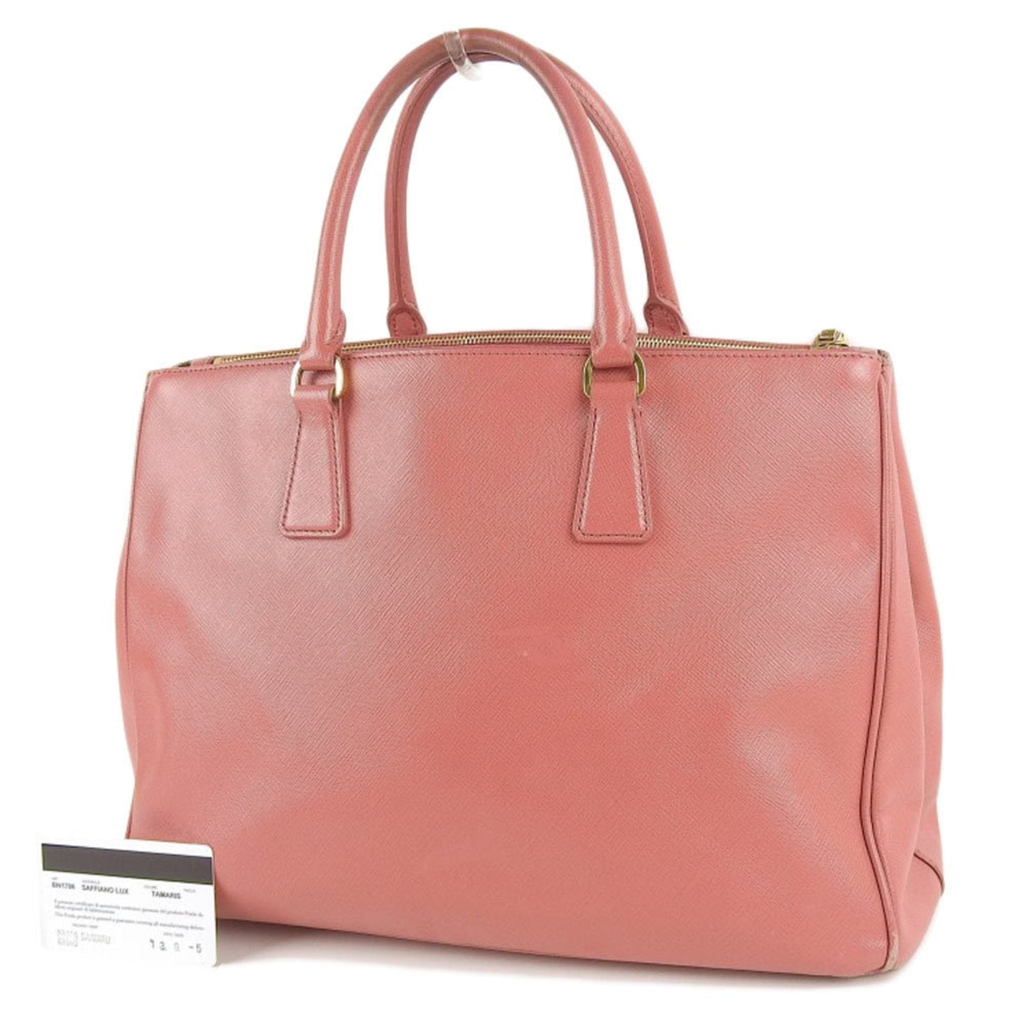 Prada handbag Saffiano pink series BN1786