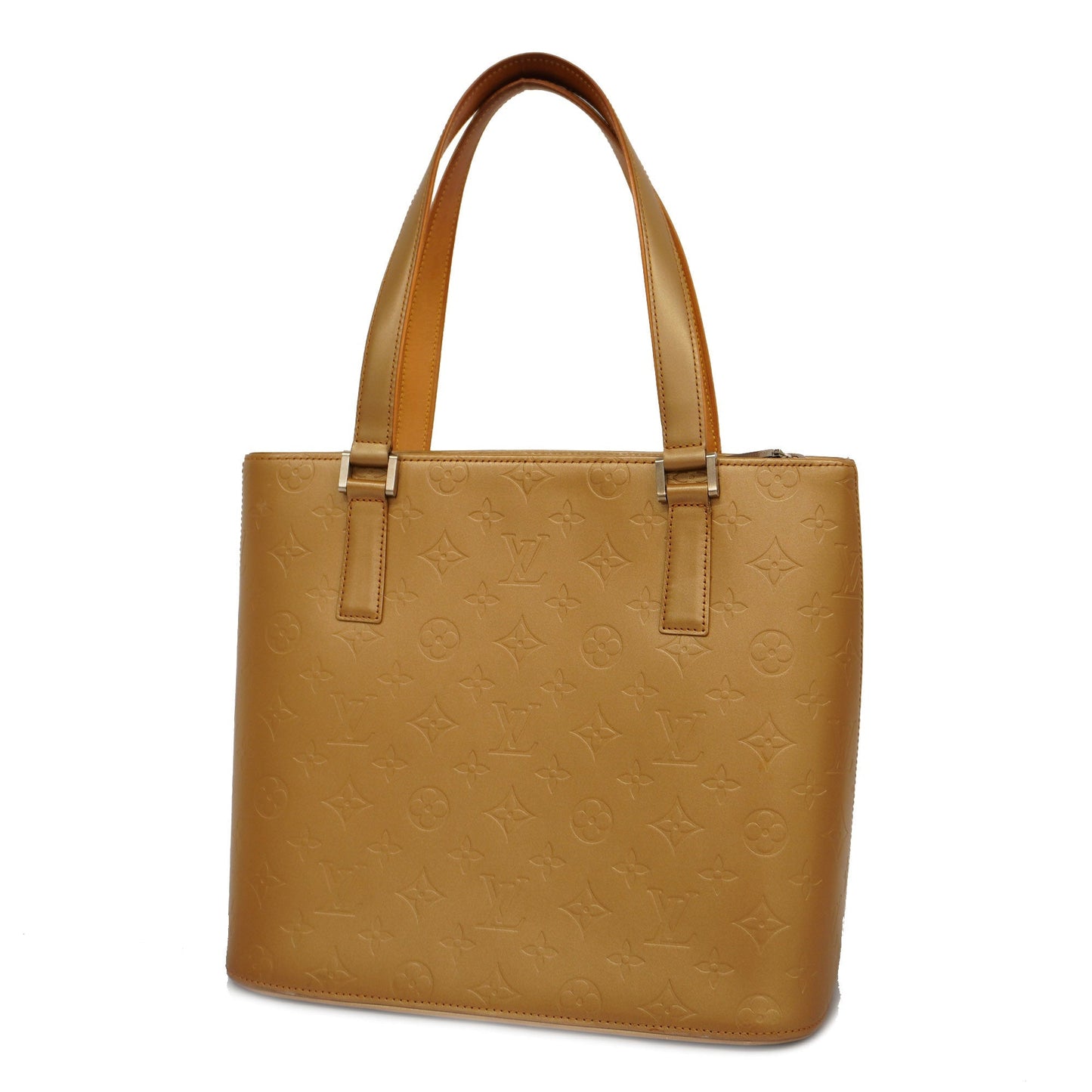 LOUIS VUITTONAuth  Monogram Mat Stockton M55117 Women's Tote Bag Ambre