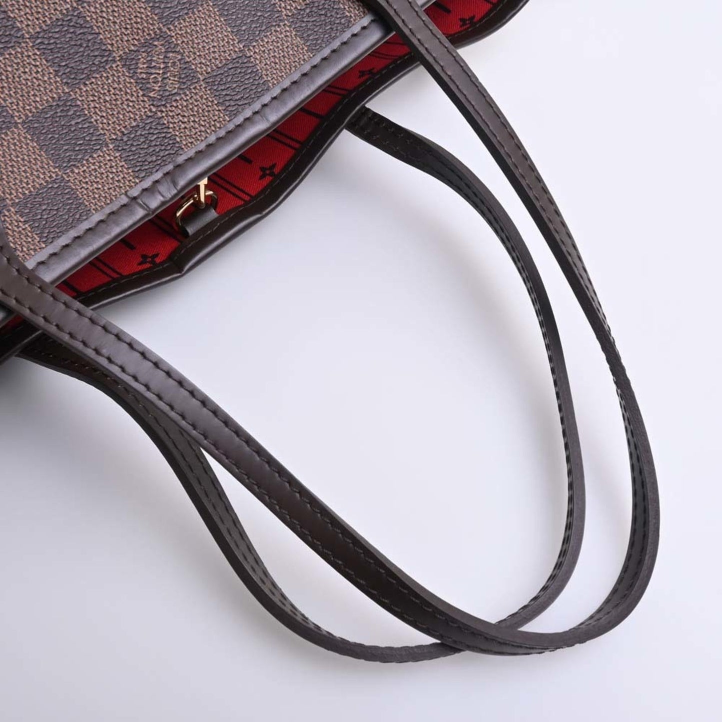 LOUIS VUITTON Damier Neverfull PM Tote Bag N51109 Brown Women's