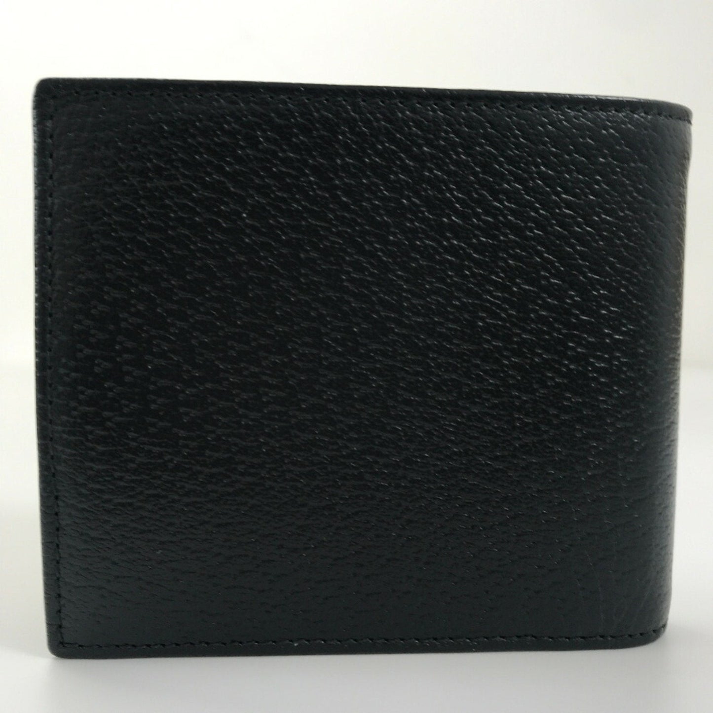 Gucci Folio Wallet with Horsebit Coin 700464 Leather Black Men's Gucci