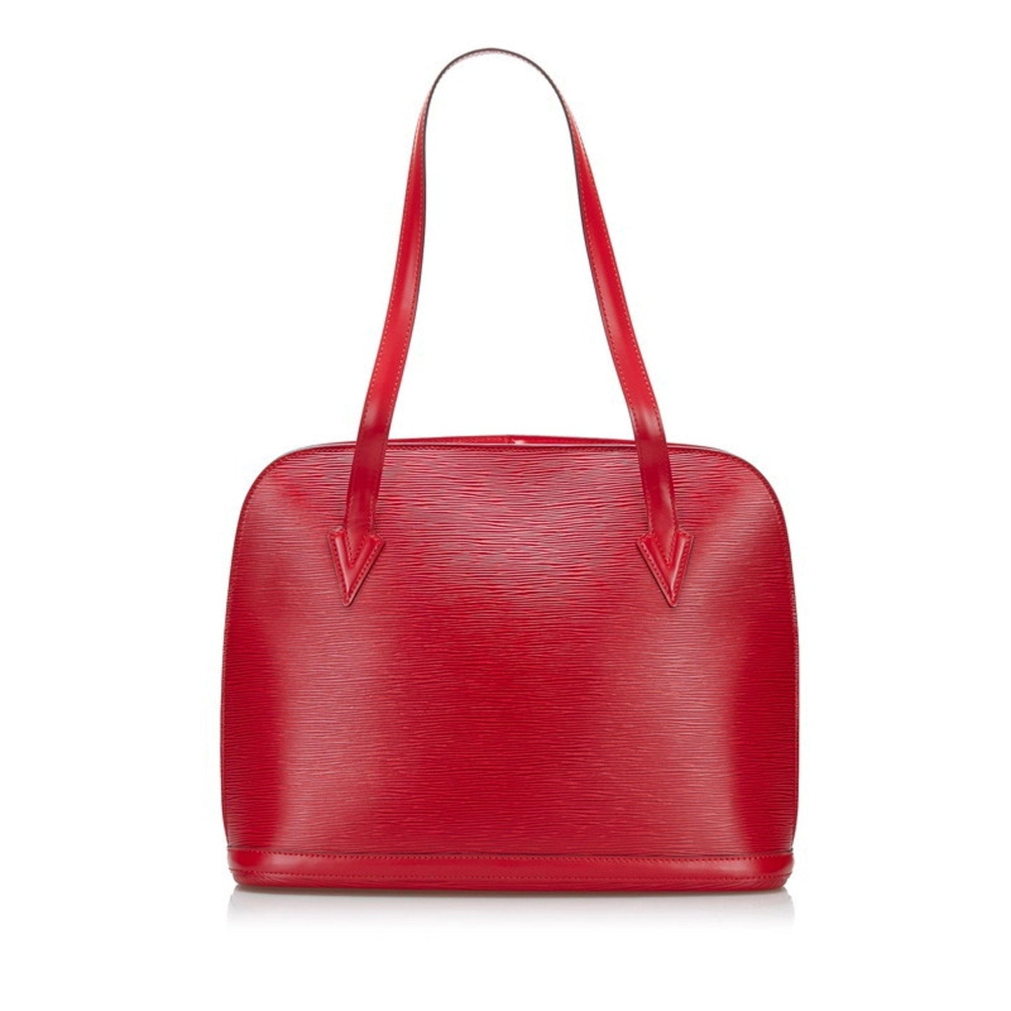 Louis Vuitton Epi Lussac Tote Bag Shoulder M52287 Castilian Red Leather Women's LOUIS VUITTON