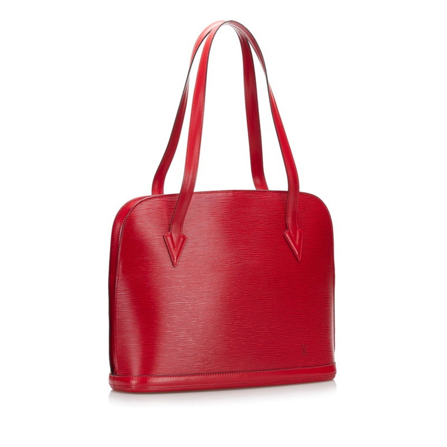 Louis Vuitton Epi Lussac Tote Bag Shoulder M52287 Castilian Red Leather Women's LOUIS VUITTON