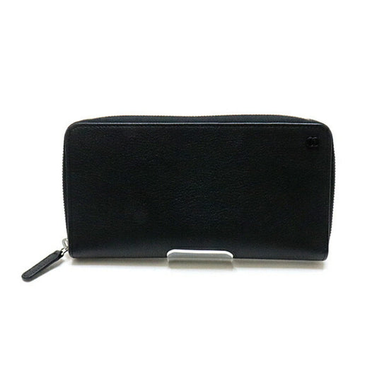 Chanel Long Zip AP1088 Black Mini Coco Mark Round Wallet 28 Series