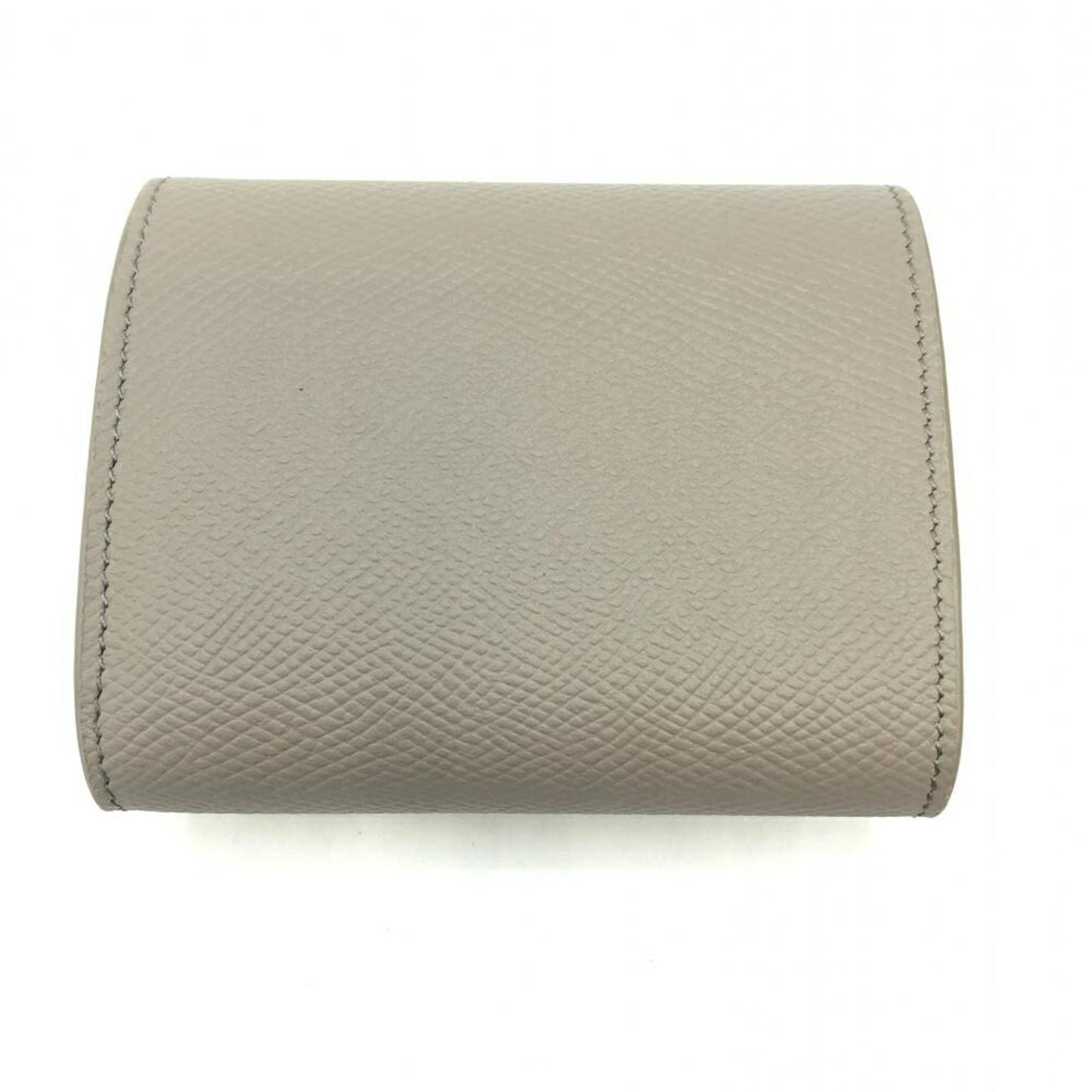 Celine Small Trifold Wallet / Grained Calfskin Pebble