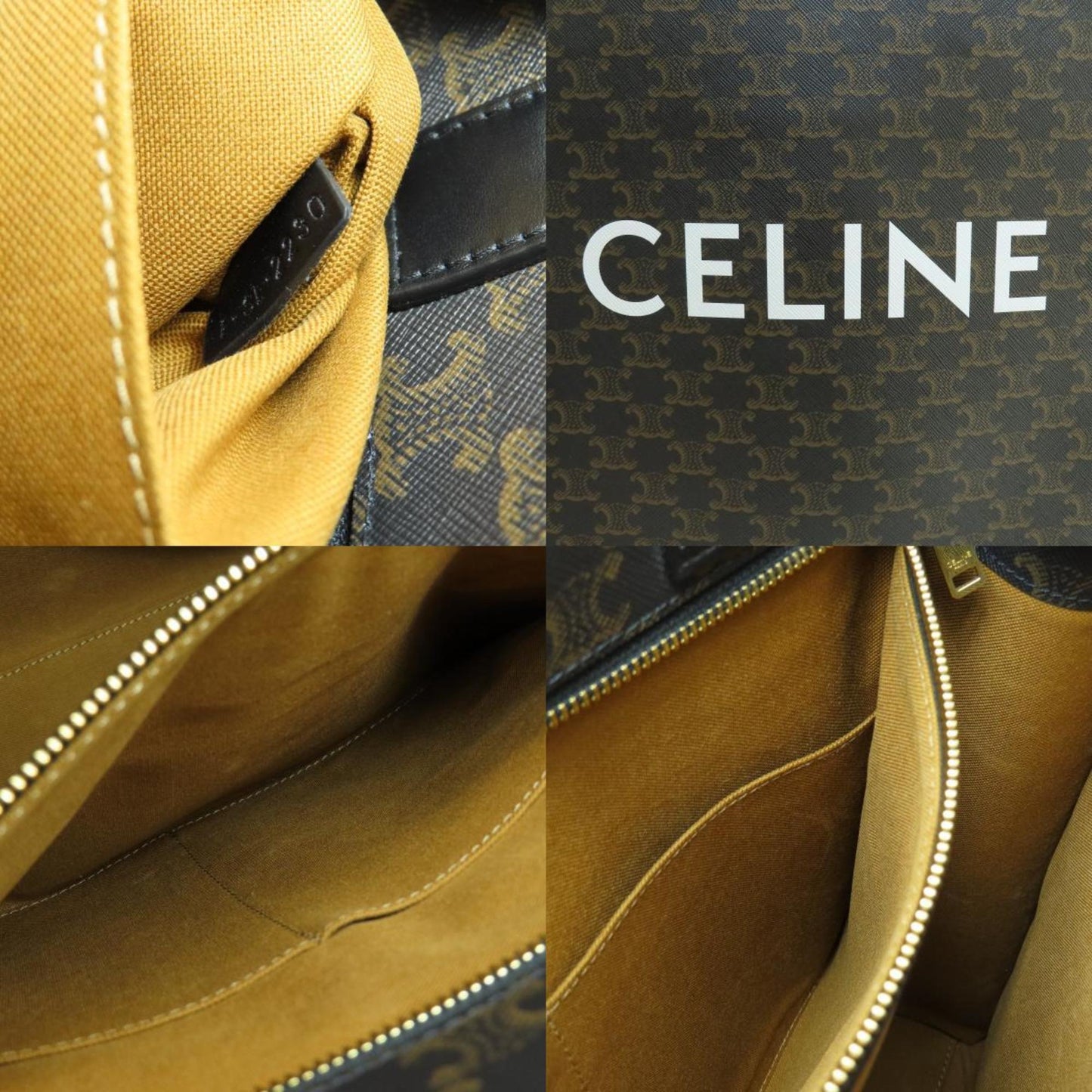 Celine Triomphe Tote Bag PVC Women's