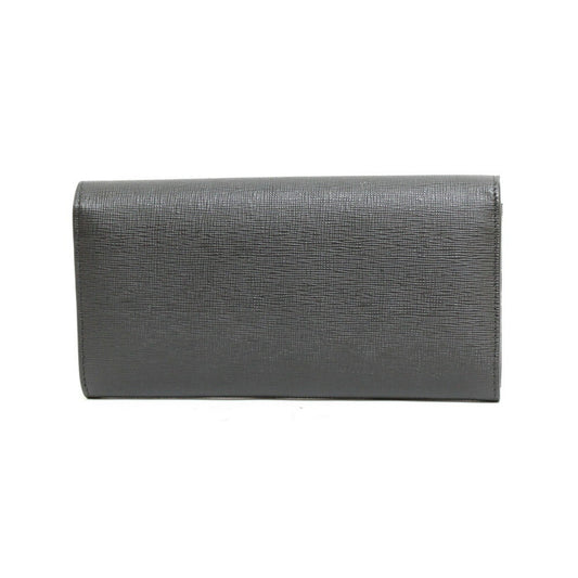 FENDI long wallet monster black ladies men's leather