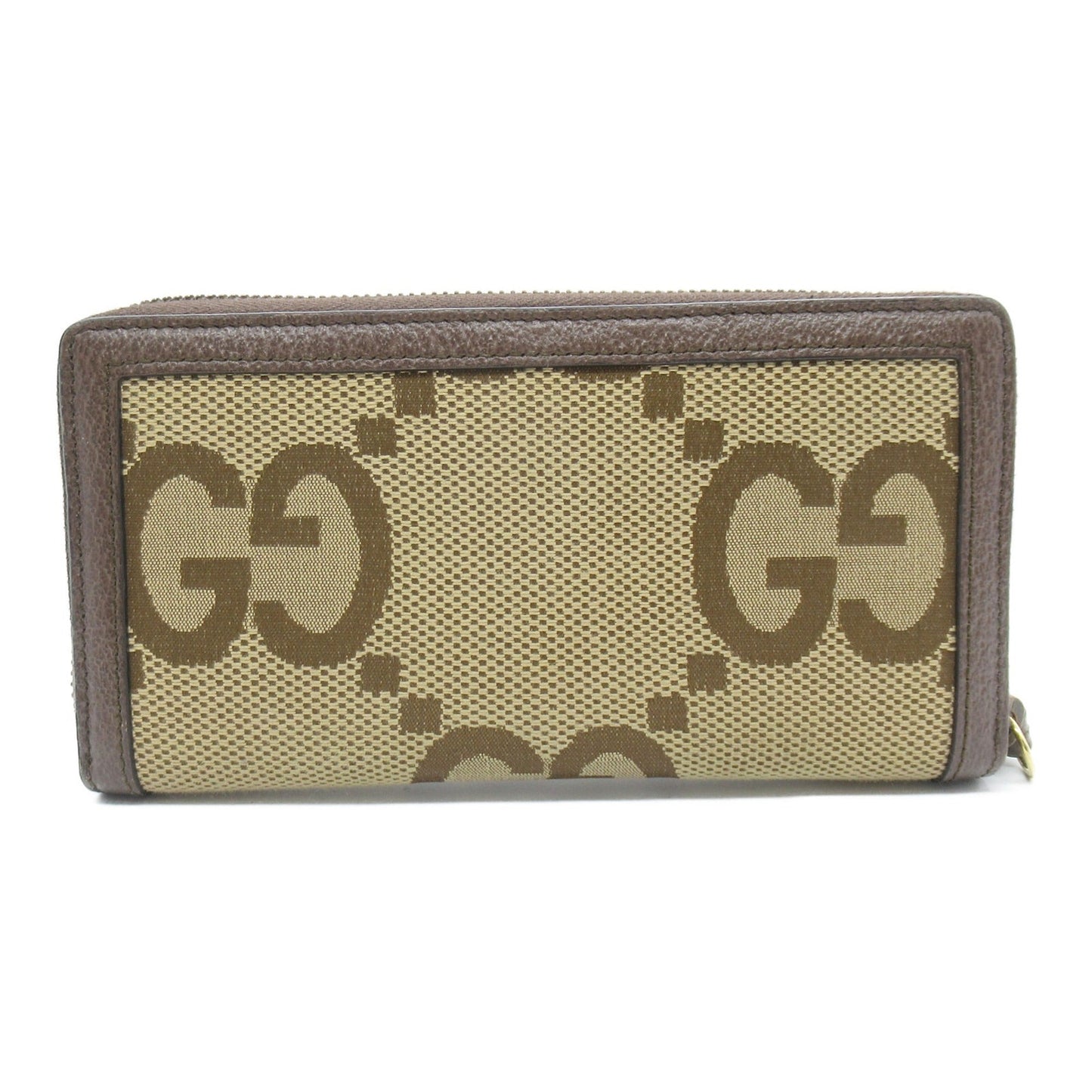 GUCCI GG Diana jumbo round long wallet Brown canvas