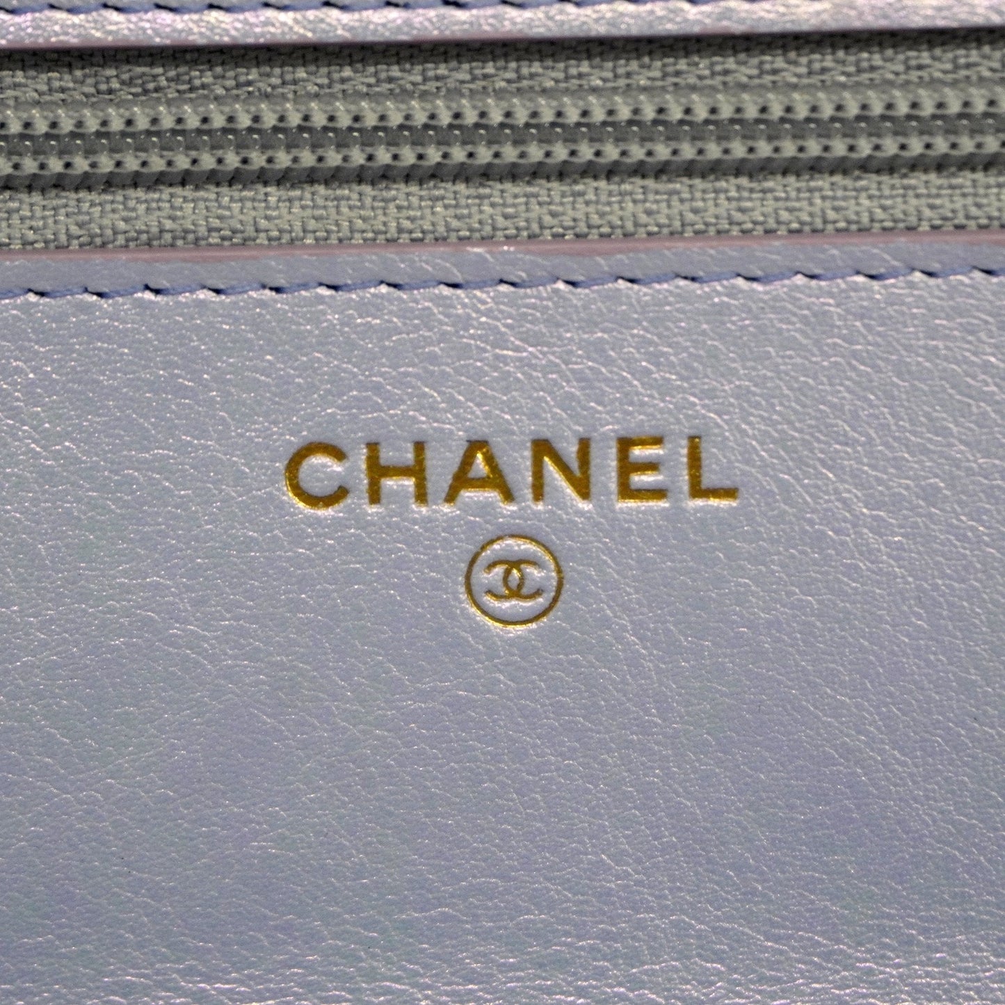 Chanel Matelasse Chain Wallet Aurora Women's Lambskin Chain/Shoulder Wallet