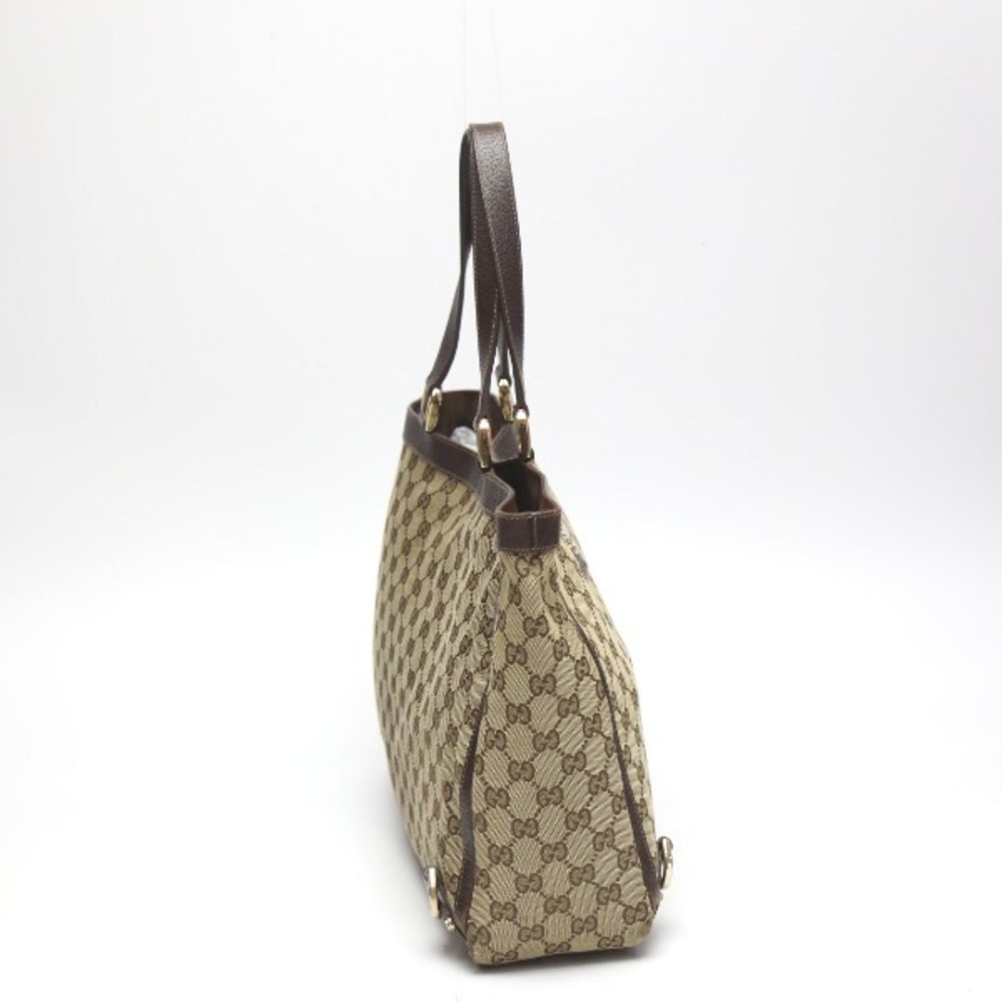 GUCCI handbag GG pattern  brown tote bag